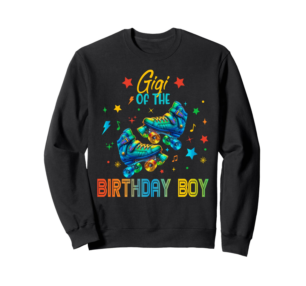 Roller Skates Birthday Skating Sweatshirt - Novelty Apparel Unisex - T-Shirt, Sweatshirt, Hoodie