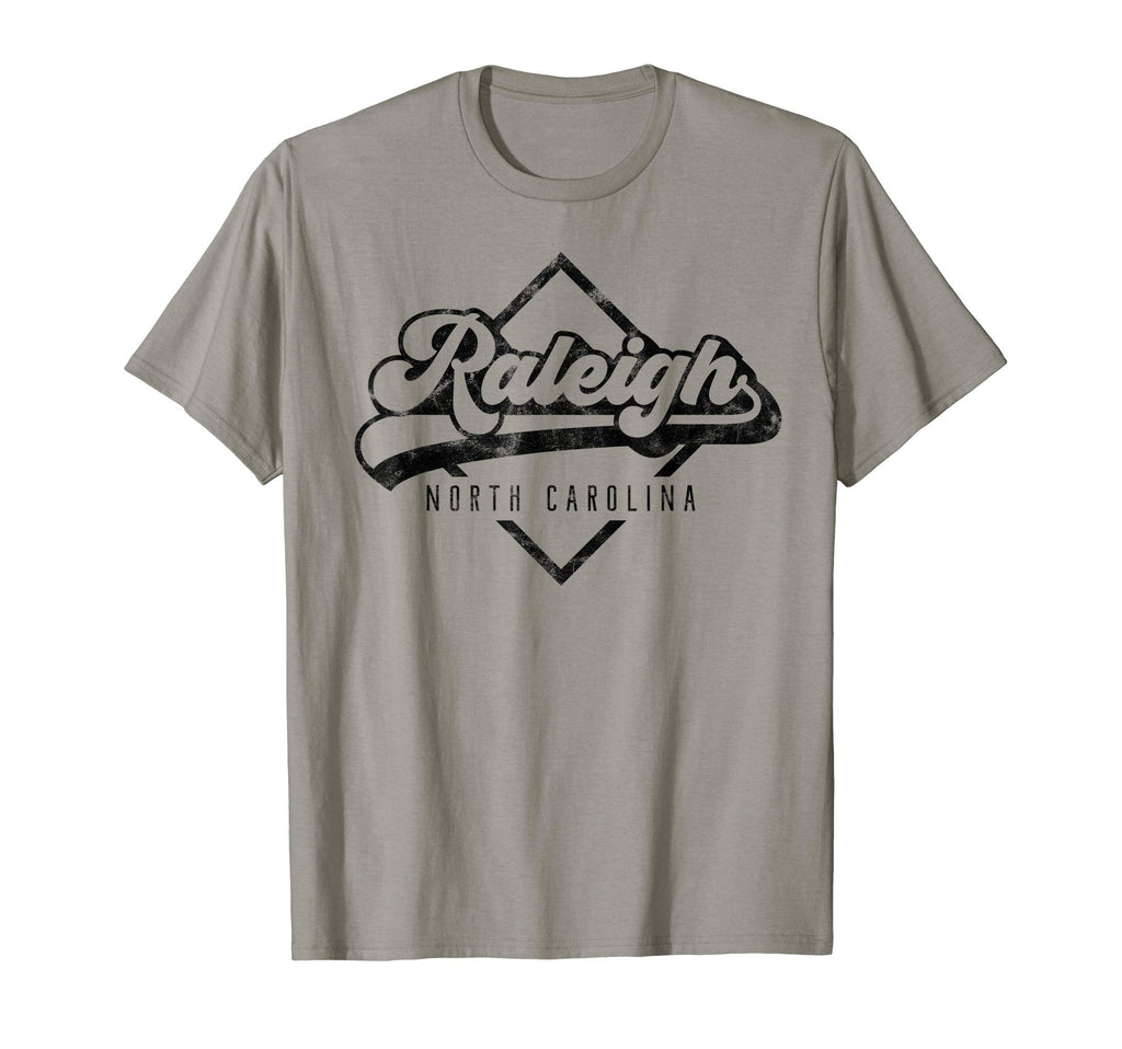 Raleigh N Carolina Distressed 70S 80S T-Shirt - Aesthetic Graphic Men Women - T-Shirt, Sweatshirt, Hoodie