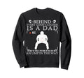 Behind Every Good Catcher Is Dad Sweatshirt - Novelty Apparel Men Women - T-Shirt, Sweatshirt, Hoodie