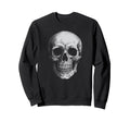 Skull Gothic Punk Rock Fall Sweatshirt - Unique Graphic for Adults - T-Shirt, Sweatshirt, Hoodie