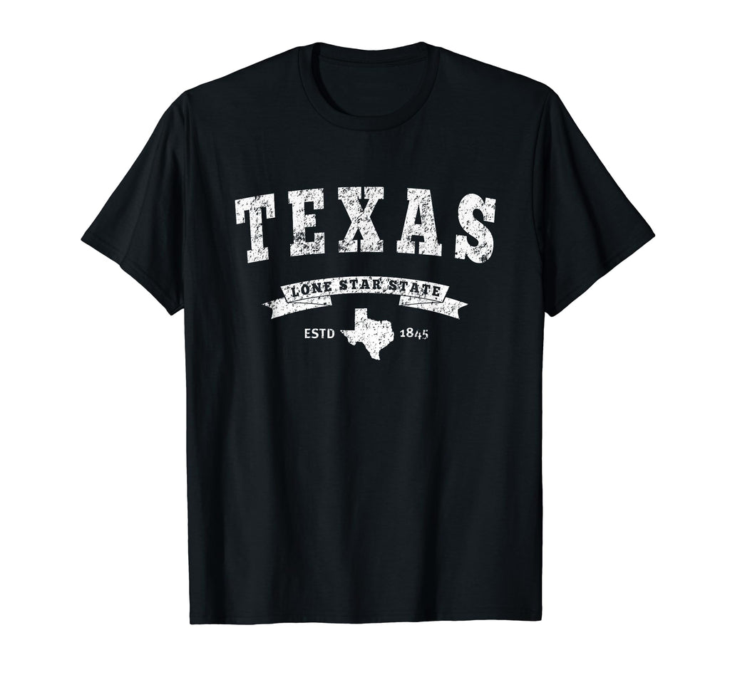 Texas Distressed Tx Lone Star State T-Shirt - Graphic Print Men Women - T-Shirt, Sweatshirt, Hoodie