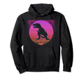 T Rex Dinosaur Vaporwave 70S 80S 90S Hoodie - Streetwear Style Men Women - T-Shirt, Sweatshirt, Hoodie