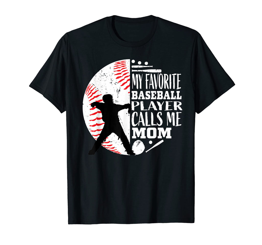 My Favorite Player Baseball Catcher Mom T-Shirt - Aesthetic Graphic Unisex - T-Shirt, Sweatshirt, Hoodie