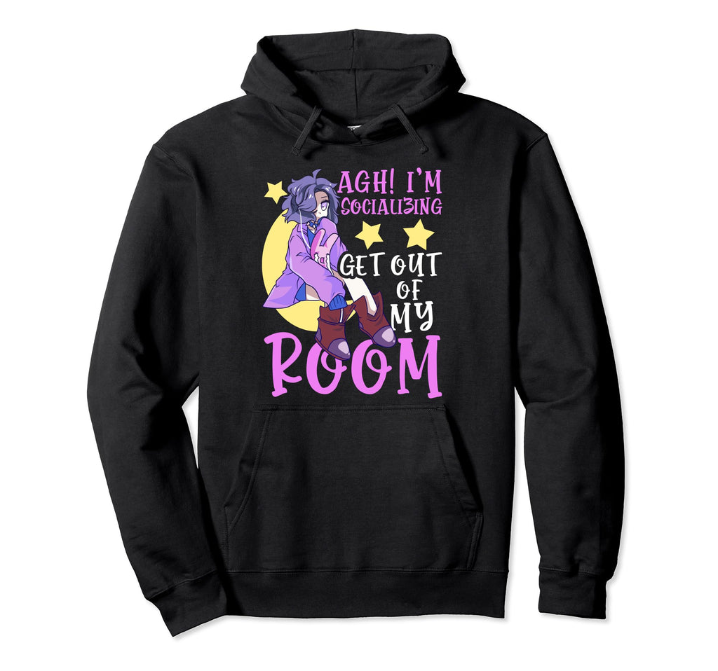 Kawaii Pastel Goth Menhera Anime Hoodie - Casual Everyday Wear for Adults - T-Shirt, Sweatshirt, Hoodie