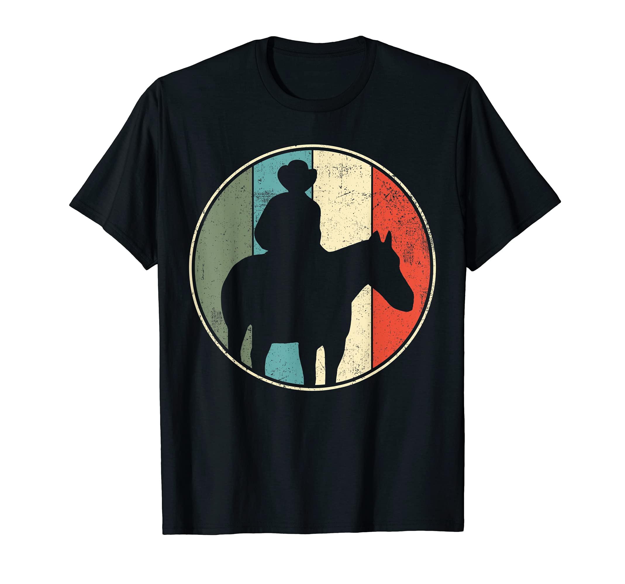 Cowboy Horse Riding T-Shirt - Streetwear Style Unisex - T-Shirt, Sweatshirt, Hoodie