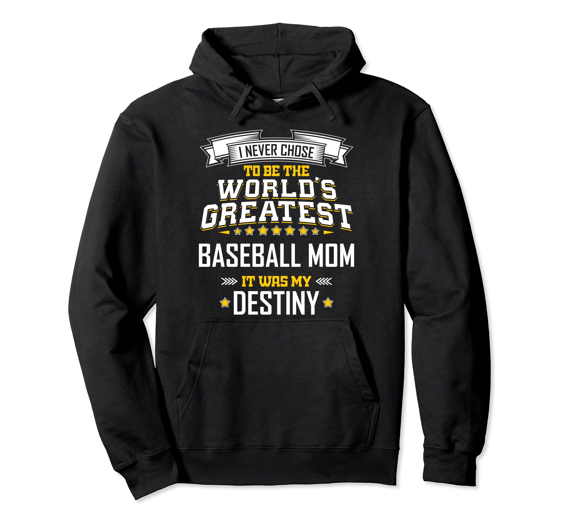Baseball Mom Worlds Greatest Baseball Hoodie - Minimalist Print for Adults - T-Shirt, Sweatshirt, Hoodie