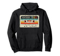 1980 Birthday 1980 Cassette Tape Hoodie - Graphic Print Unisex - T-Shirt, Sweatshirt, Hoodie