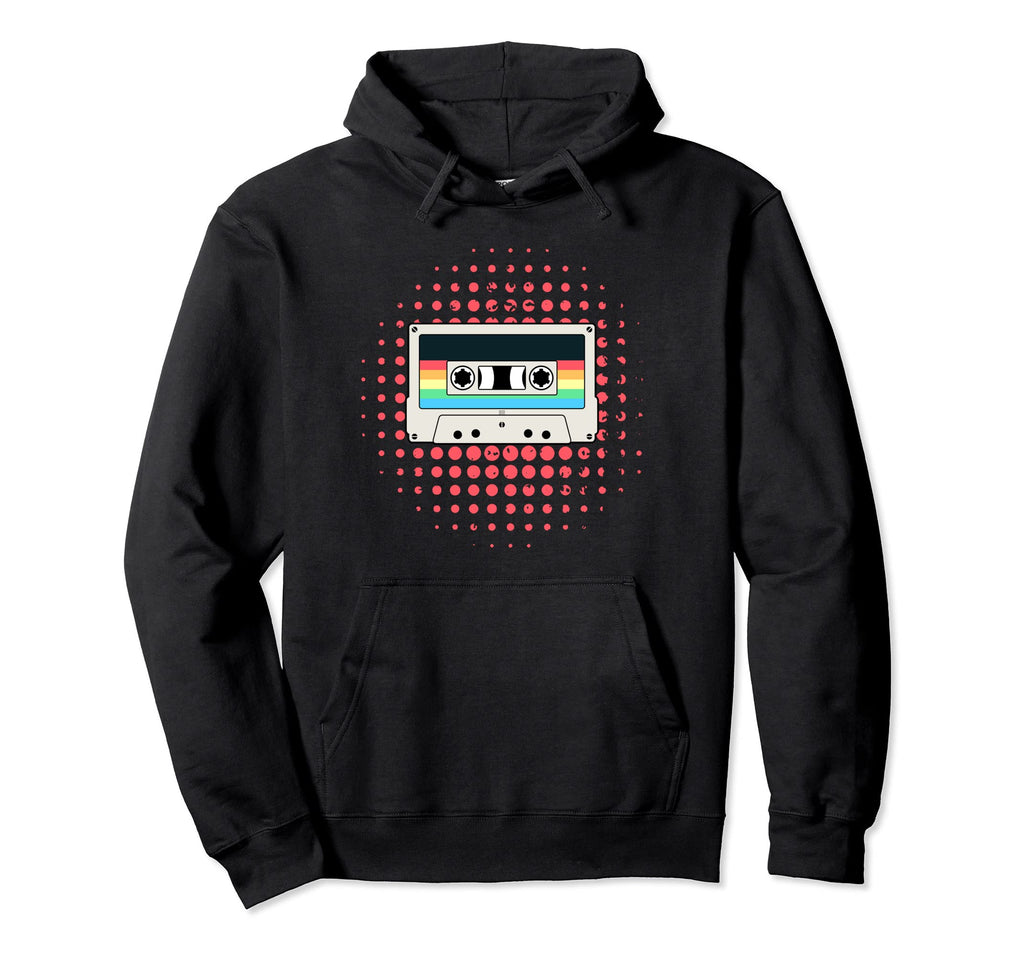 Aesthetic Cassette Tape 80S Music 90S Hoodie - Novelty Apparel Men Women - T-Shirt, Sweatshirt, Hoodie