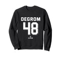 Jacob Degrom 48 Mlb Players New Sweatshirt - Fun Novelty Design Men Women - T-Shirt, Sweatshirt, Hoodie