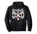 Baseball Dad Baseball Player Dad Proud Hoodie - Unique Graphic Unisex - T-Shirt, Sweatshirt, Hoodie