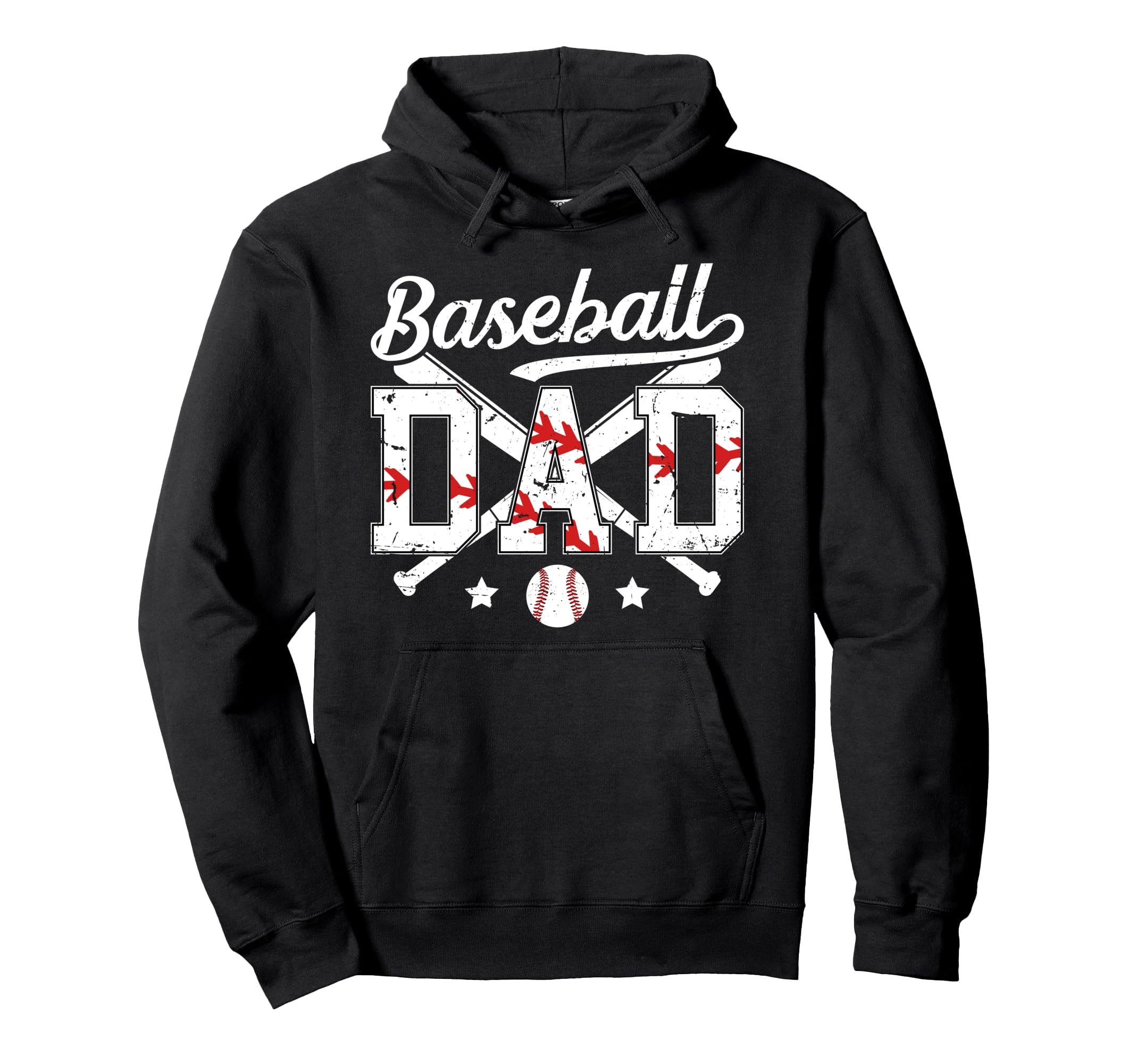 Baseball Dad Baseball Player Dad Proud Hoodie - Unique Graphic Unisex - T-Shirt, Sweatshirt, Hoodie