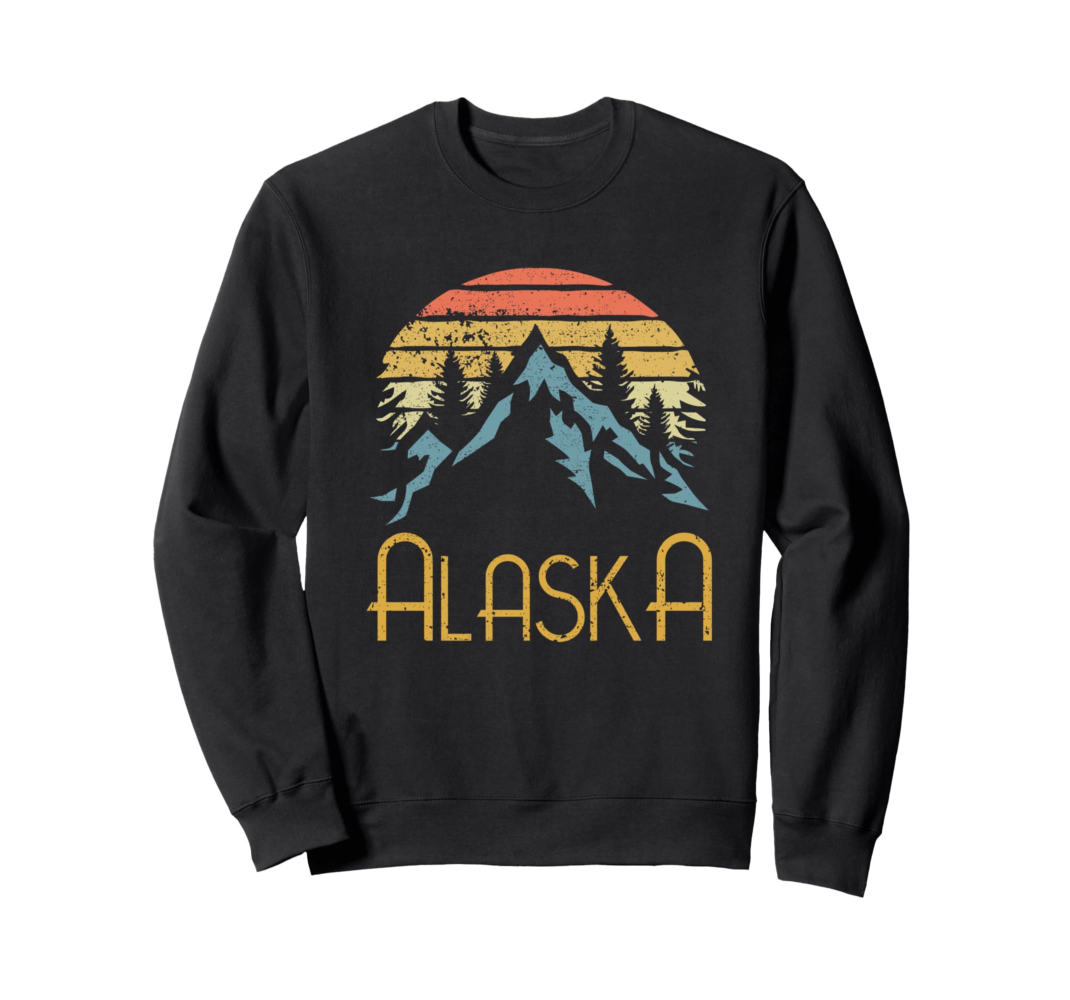 Ak Alaska Mountains Outdoor T-Shirt - Fun Novelty Design Men Women - T-Shirt, Sweatshirt, Hoodie