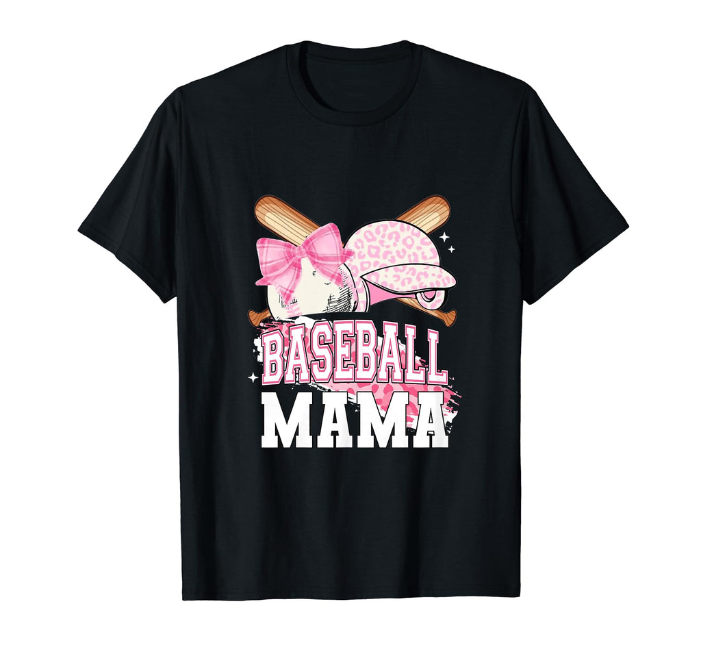 Softball Baseball Mama Mom T-Shirt - Casual Everyday Wear for Adults - T-Shirt, Sweatshirt, Hoodie