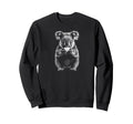Y2K Koala Drinking Coffee Sweatshirt - Casual Everyday Wear for Adults - T-Shirt, Sweatshirt, Hoodie
