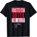 Straight Outta The Alley Cat Apparel and Merch! - Adult & Kids T-Shirts, Sweatshirts & Hoodies apparel design preview 1