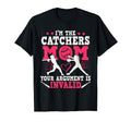 Baseball Softball Catcher Mom Funny Gift T-Shirt - Novelty Apparel Unisex - T-Shirt, Sweatshirt, Hoodie