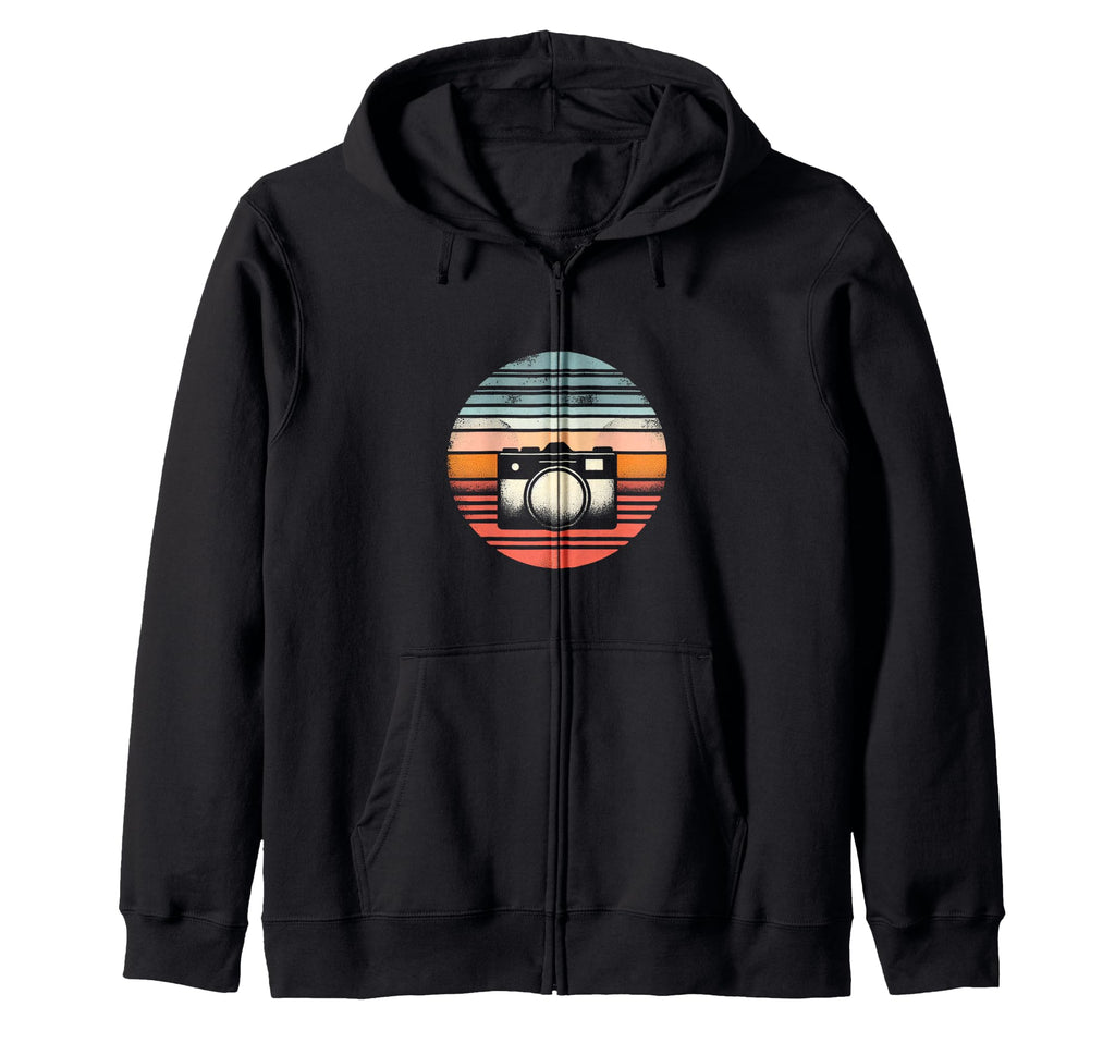 Camera Sunset Sweatshirt - Streetwear Style for Adults - T-Shirt, Sweatshirt, Hoodie