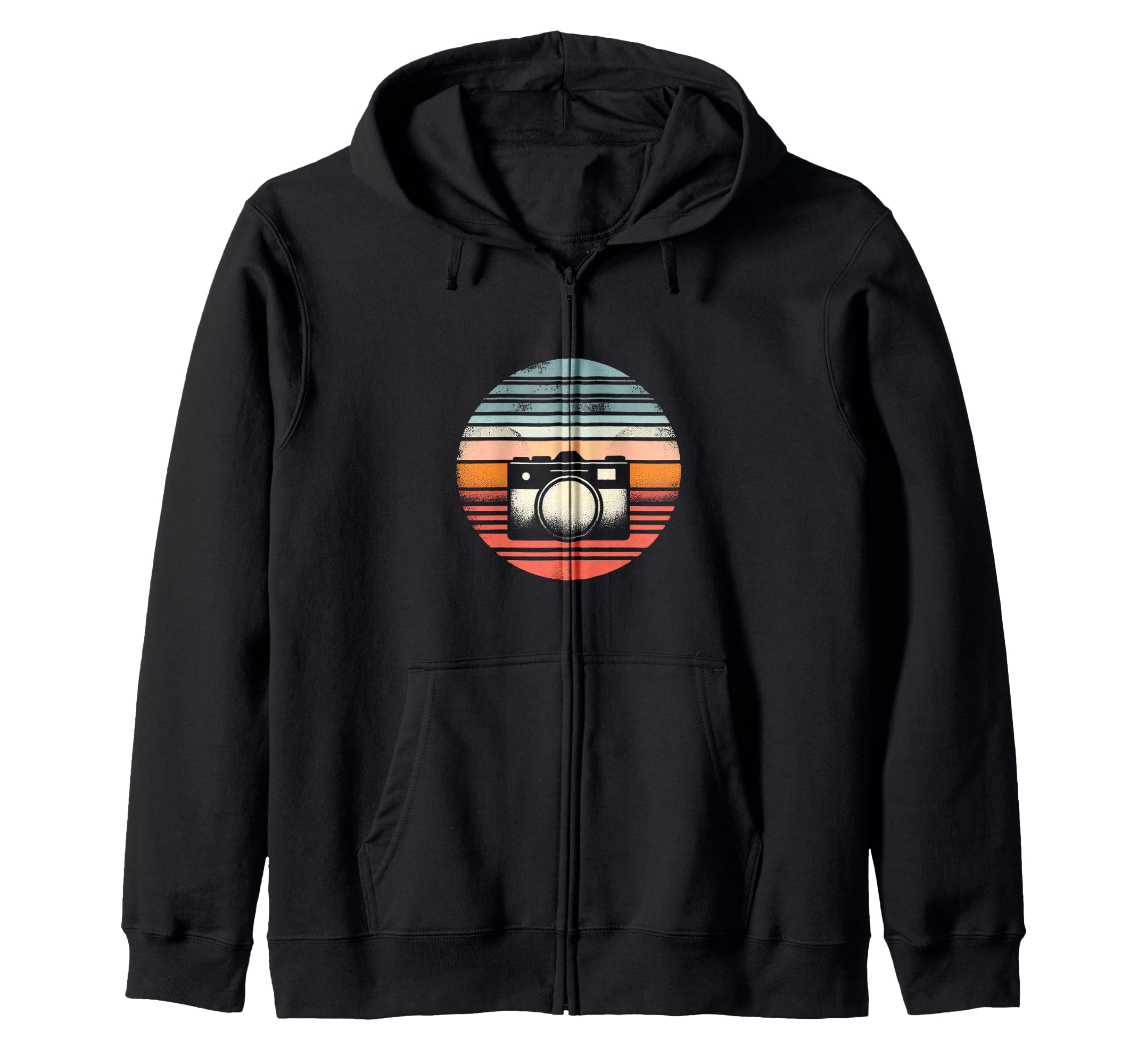 Camera Sunset Sweatshirt - Streetwear Style for Adults - T-Shirt, Sweatshirt, Hoodie