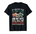 My Greatest Fear Baseball Card T-Shirt - Aesthetic Graphic Unisex - T-Shirt, Sweatshirt, Hoodie