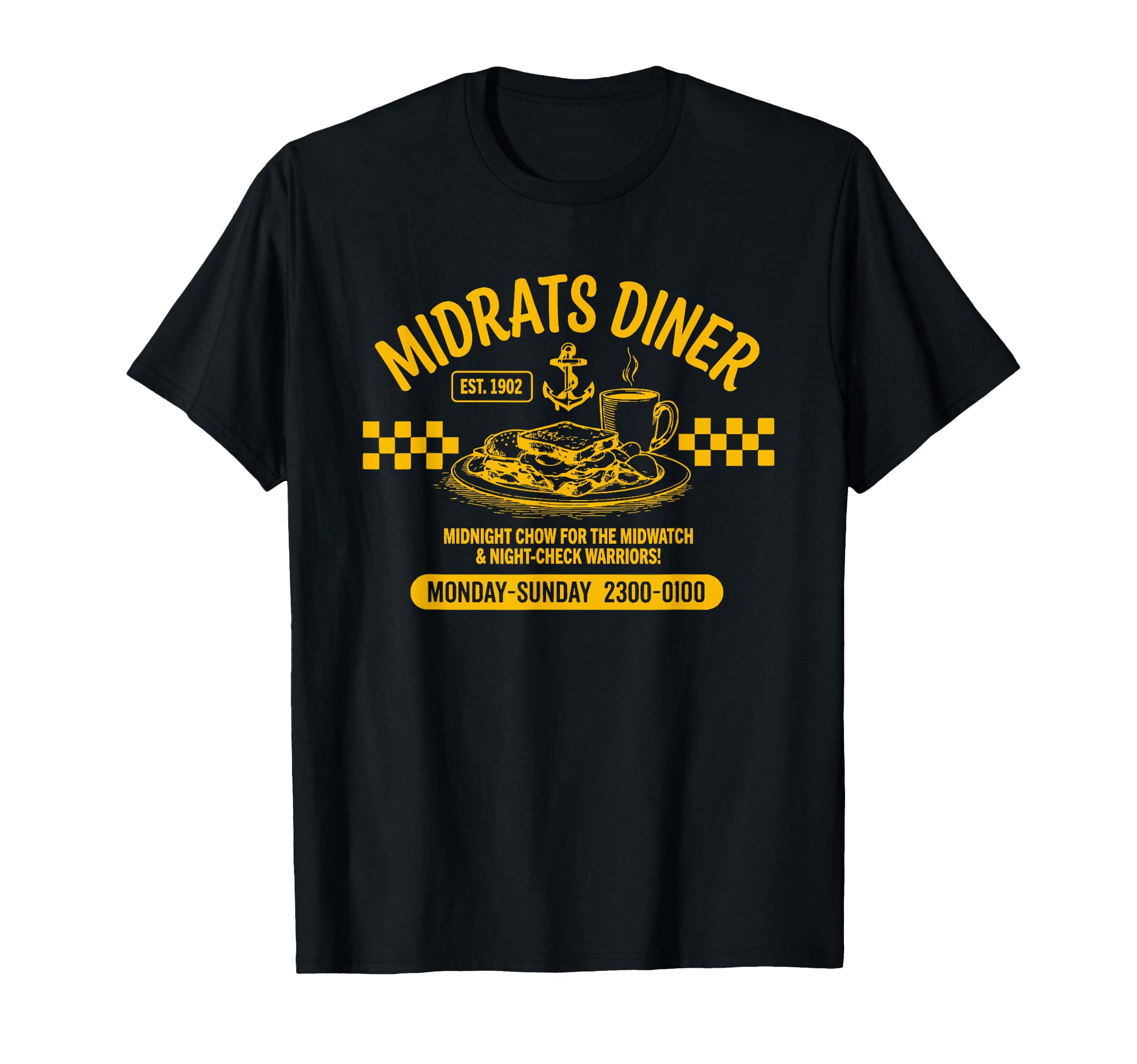 Midrats Diner Funny Sailor T-Shirt - Unique Graphic Unisex - T-Shirt, Sweatshirt, Hoodie