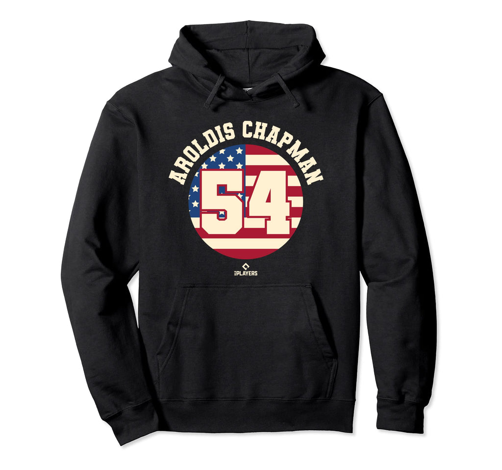 Aroldis Chapman Flag Patriotic New Hoodie - Streetwear Style Men Women - T-Shirt, Sweatshirt, Hoodie