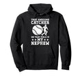 Baseball Catcher Aunt Proud Baseball Hoodie - Streetwear Style for Adults - T-Shirt, Sweatshirt, Hoodie
