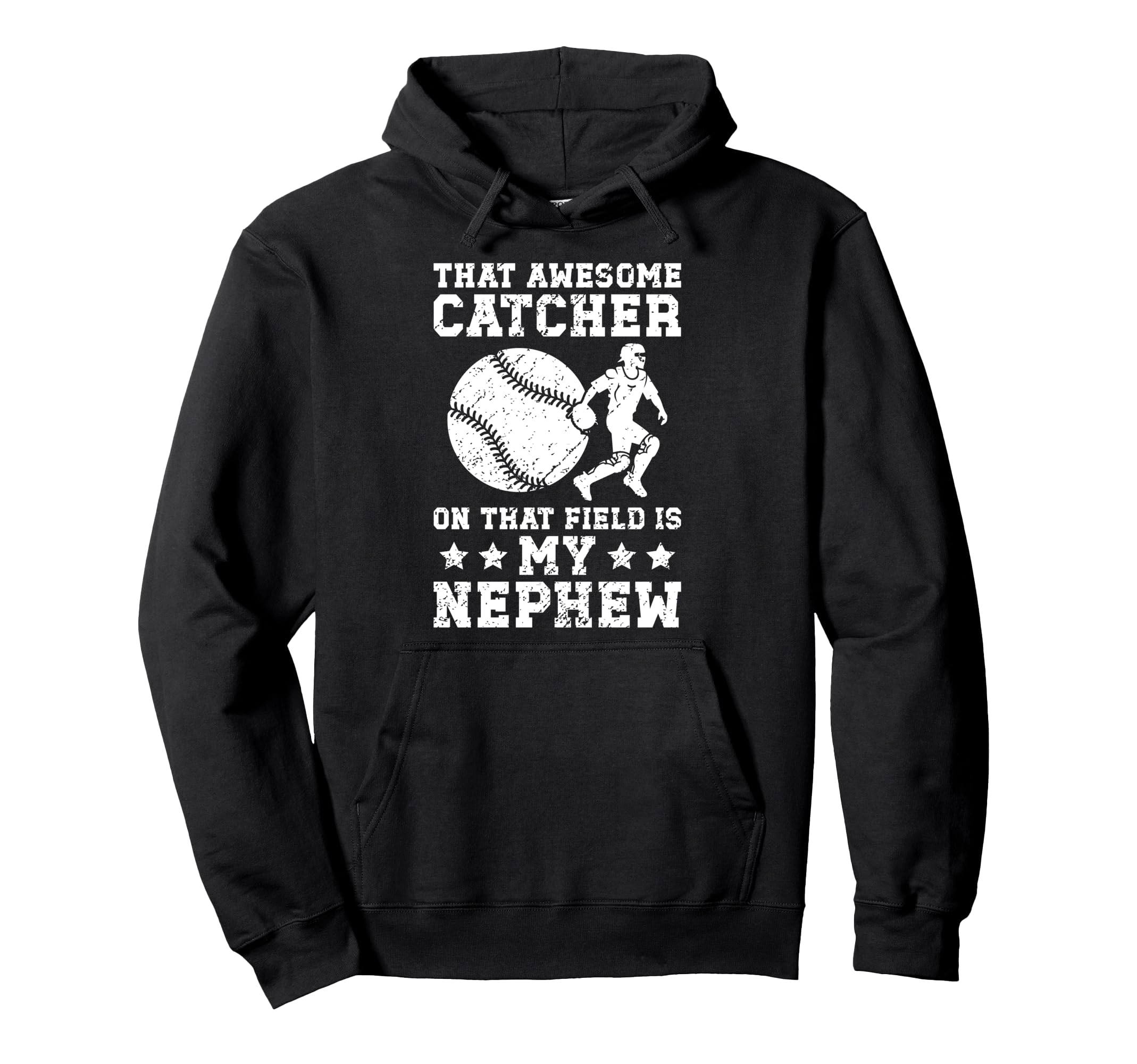 Baseball Catcher Aunt Proud Baseball Hoodie - Streetwear Style for Adults - T-Shirt, Sweatshirt, Hoodie