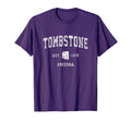 Tombstone Arizona Az Athletic Sports T-Shirt - Unique Graphic Men Women - T-Shirt, Sweatshirt, Hoodie