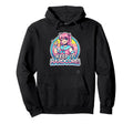 Keeps It Hardcore Anime Kawaii Hoodie - Fun Novelty Design for Adults - T-Shirt, Sweatshirt, Hoodie