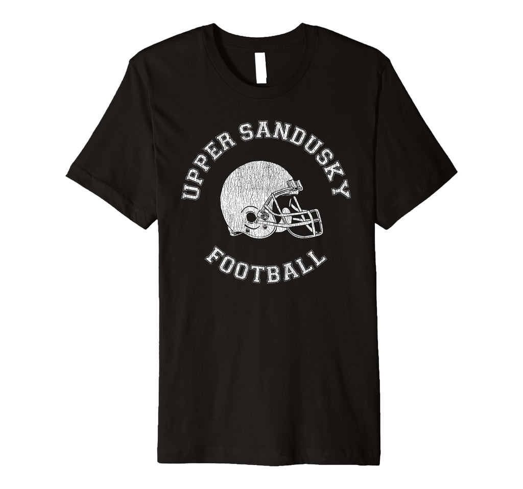 Upper Sandusky Football Distressed T-Shirt - Aesthetic Graphic Unisex - T-Shirt, Sweatshirt, Hoodie