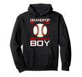Grandpop Birthday Baseball Theme Family Hoodie - Novelty Apparel Unisex - T-Shirt, Sweatshirt, Hoodie