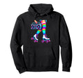Rollerskates Funny 80S Roller Disco Hoodie - Unique Graphic Men Women - T-Shirt, Sweatshirt, Hoodie