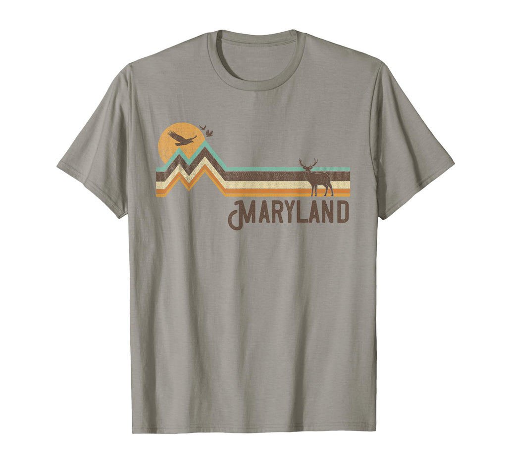 Maryland 70S 80S Nature T-Shirt - Streetwear Style Unisex - T-Shirt, Sweatshirt, Hoodie