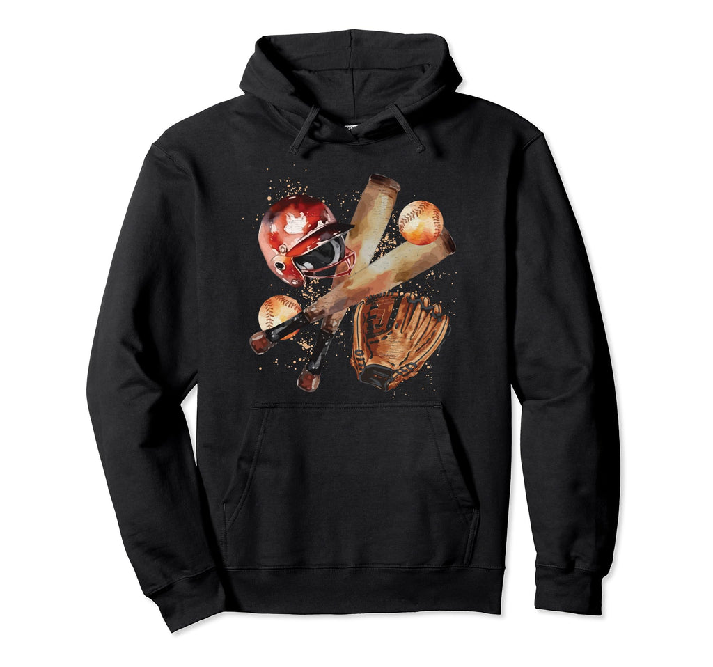 Baseball Colorful Art Baseball Mom Hoodie - Streetwear Style for Adults - T-Shirt, Sweatshirt, Hoodie