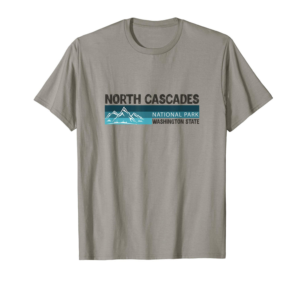 North Cascades National Park T-Shirt - Minimalist Print for Adults - T-Shirt, Sweatshirt, Hoodie