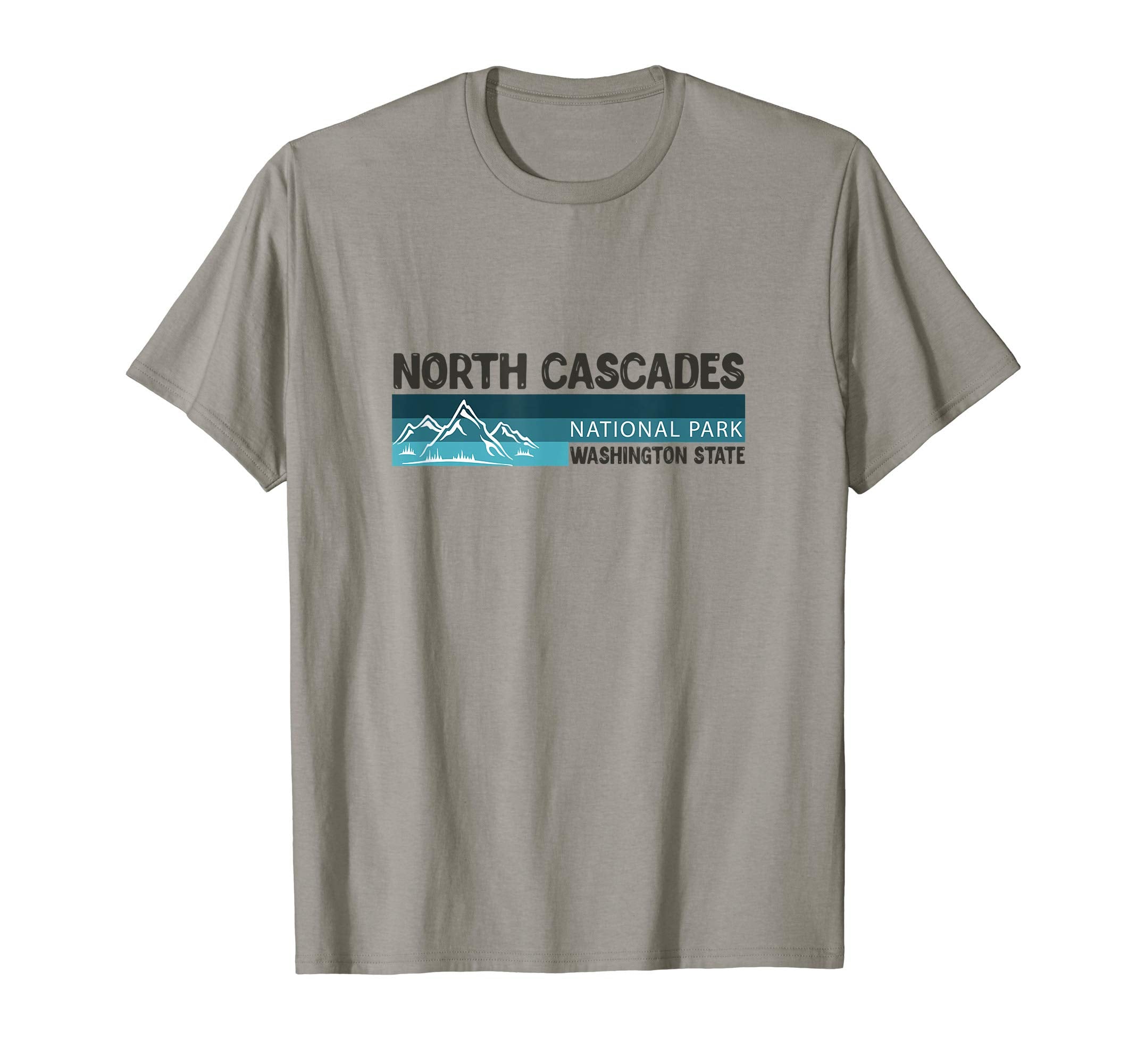 North Cascades National Park T-Shirt - Minimalist Print for Adults - T-Shirt, Sweatshirt, Hoodie