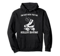 Roller Skating Disco Derby Skates Hoodie - Trendy Graphic for Adults - T-Shirt, Sweatshirt, Hoodie