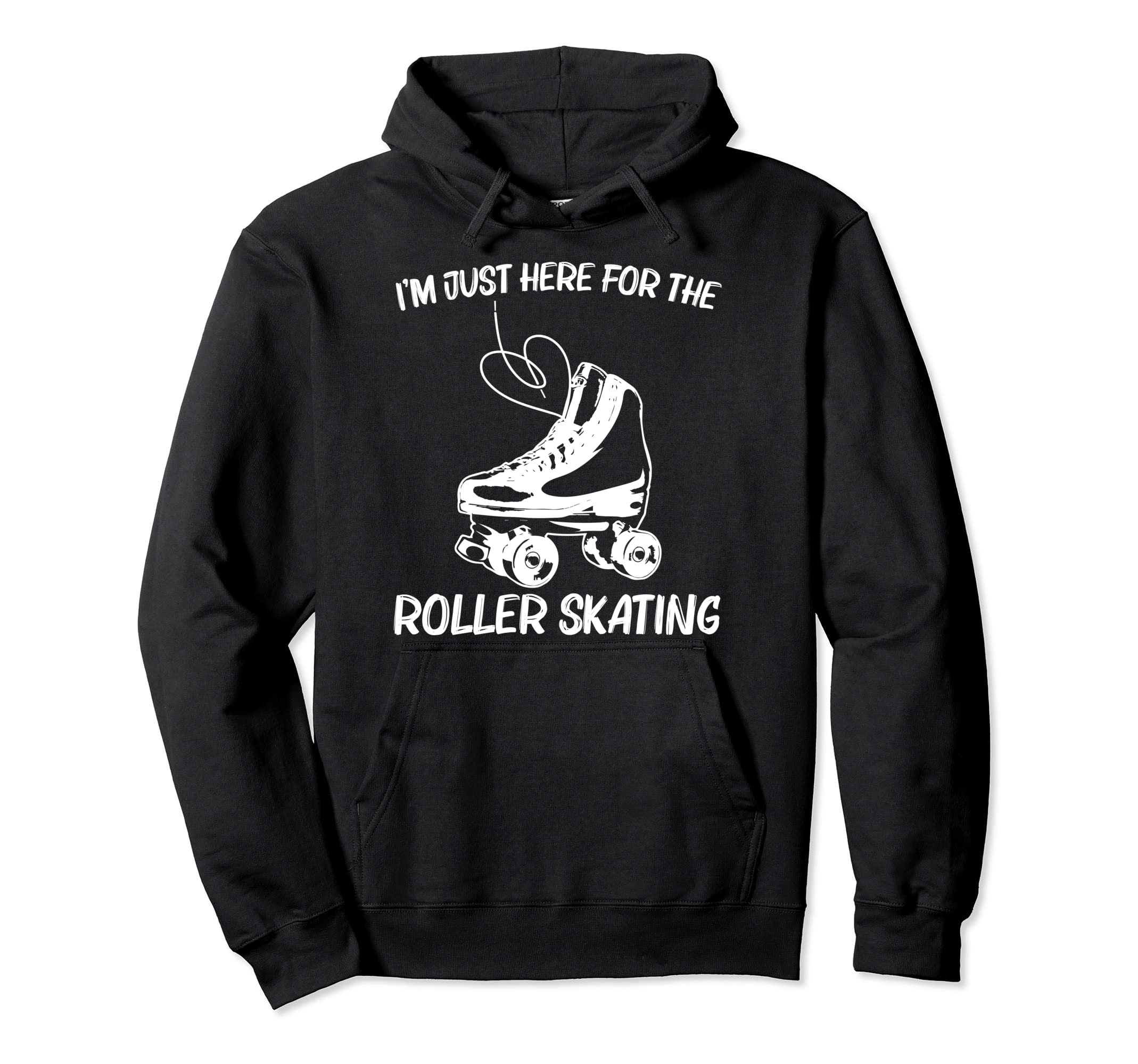 Roller Skating Disco Derby Skates Hoodie - Trendy Graphic for Adults - T-Shirt, Sweatshirt, Hoodie
