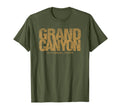 Grand Canyon National Park Rugged Text T-Shirt - Graphic Print for Adults - T-Shirt, Sweatshirt, Hoodie