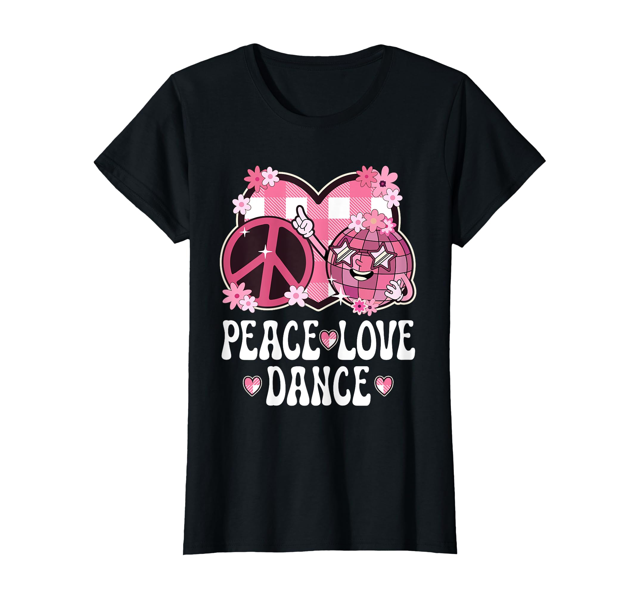 Peace Love Dance Lover Outfit T-Shirt - Casual Everyday Wear for Adults - T-Shirt, Sweatshirt, Hoodie