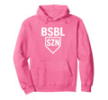 Bsbl Szn Baseball Season Hoodie - Streetwear Style for Adults - T-Shirt, Sweatshirt, Hoodie