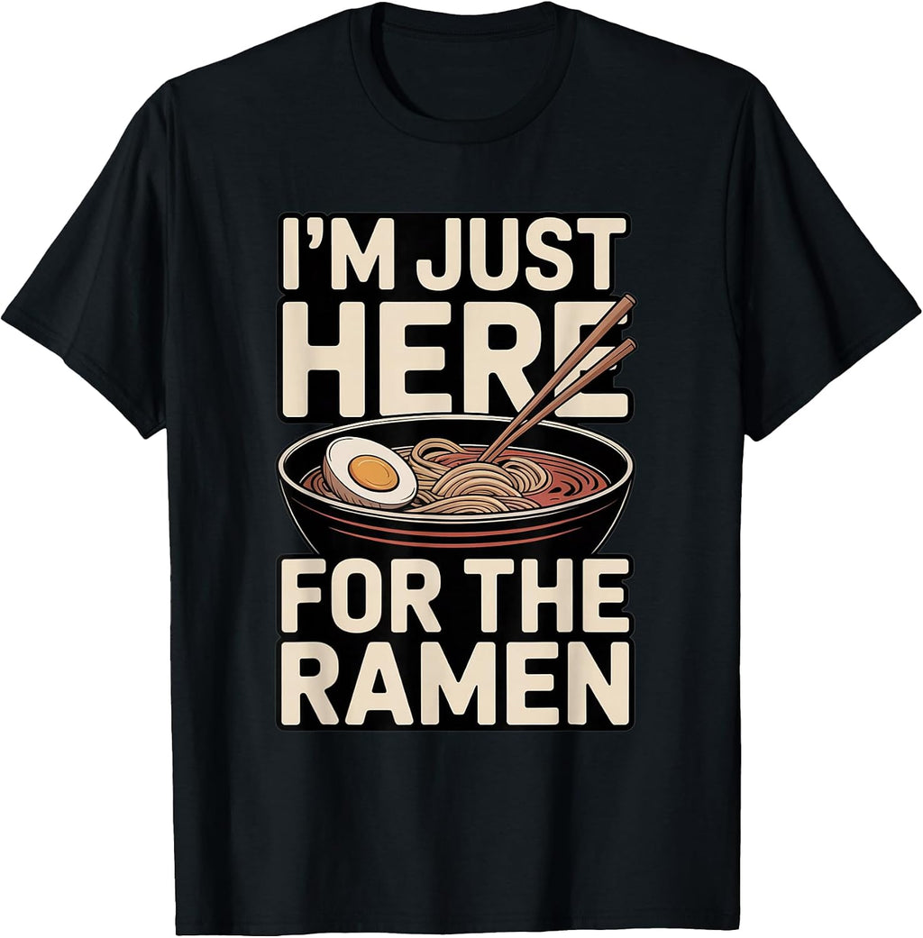 Ramen Noodle Lover Anime Food Bowl - Adult & Kids T-Shirts, Sweatshirts & Hoodies apparel design preview 1