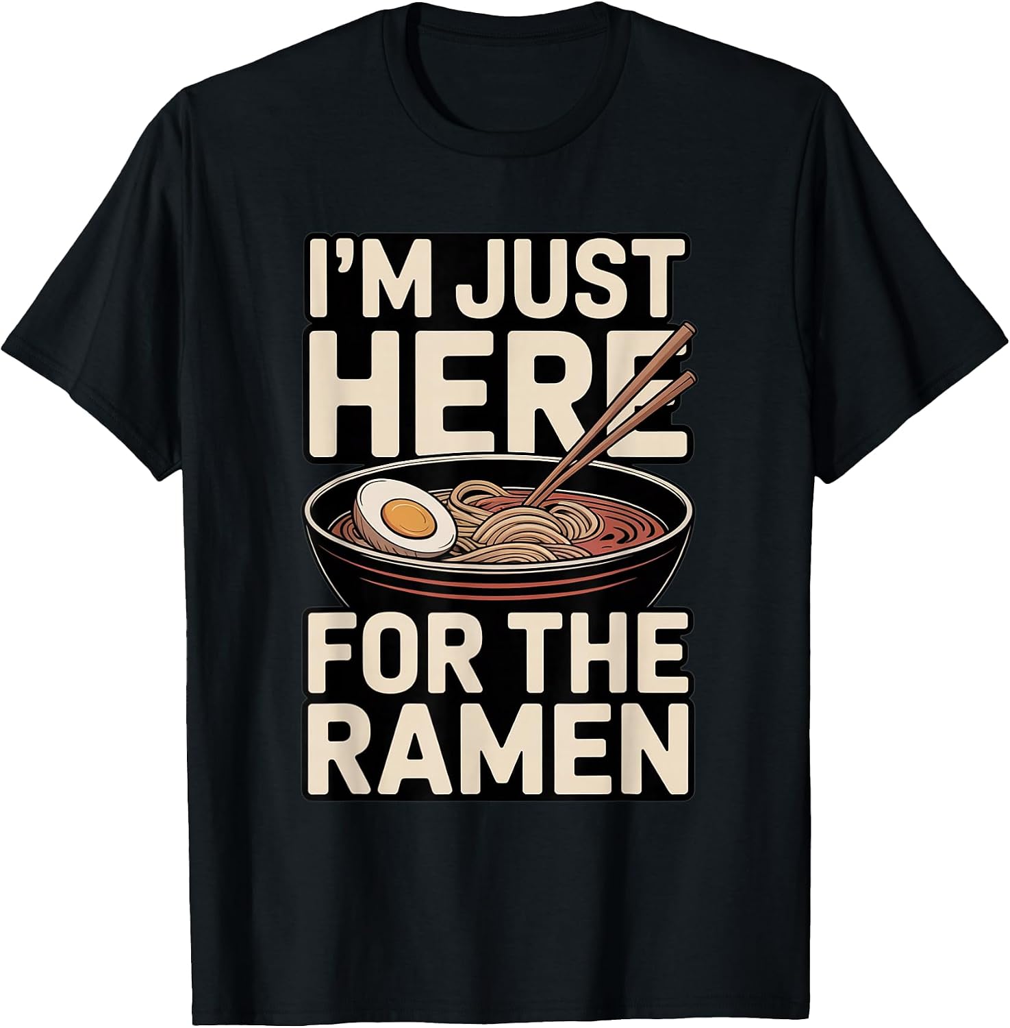 Ramen Noodle Lover Anime Food Bowl - Adult & Kids T-Shirts, Sweatshirts & Hoodies apparel design preview 1