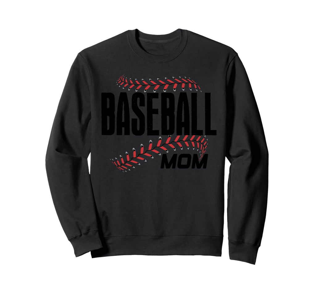 Baseball Mom Laces Mama Game Day Sweatshirt - Unique Graphic for Adults - T-Shirt, Sweatshirt, Hoodie