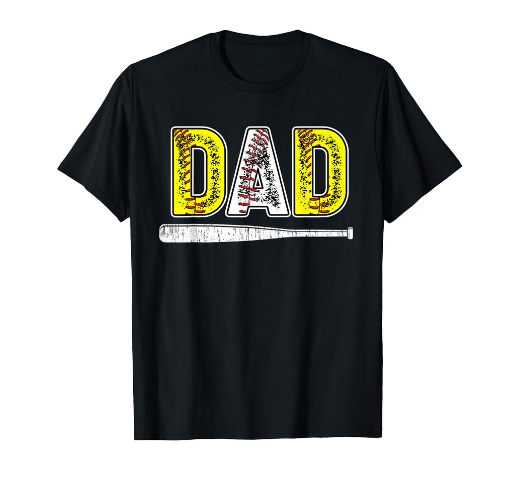 Softball Baseball Dad Ballers T-Shirt - Custom Art Print for Adults - T-Shirt, Sweatshirt, Hoodie
