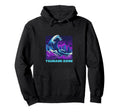 Great Wave Vaporwave Tsunami Zone Hoodie - Streetwear Style Men Women - T-Shirt, Sweatshirt, Hoodie