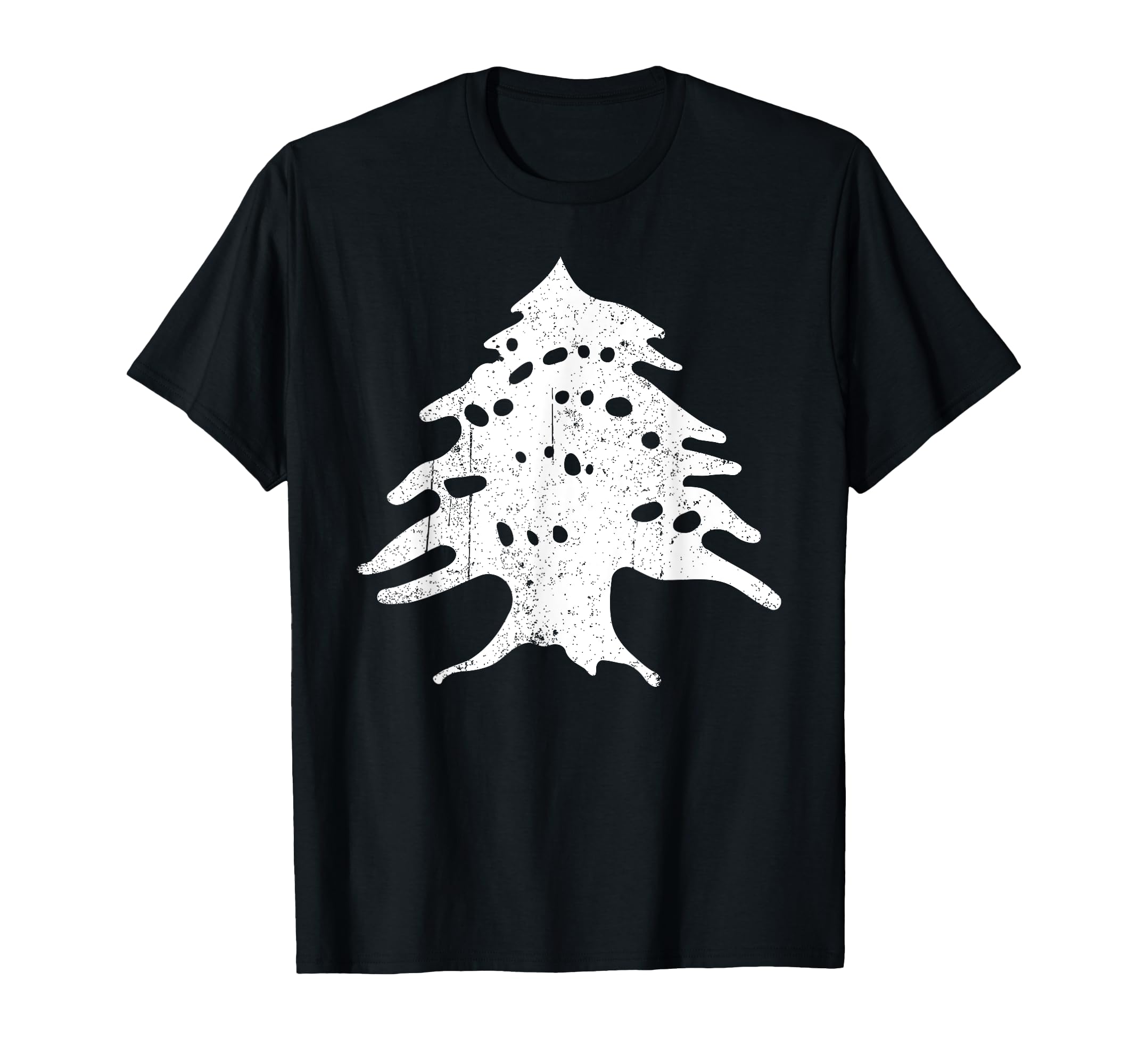Distressed Lebanon Flag Cedar Lebanon Tree T-Shirt - Trendy Graphic Unisex - T-Shirt, Sweatshirt, Hoodie