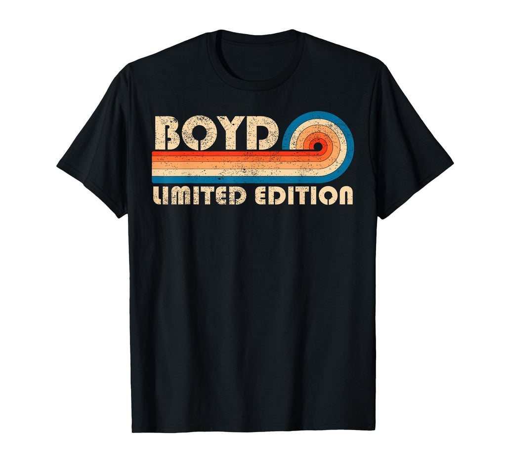 Boyd 70S 80S Sunset Stripe T-Shirt - Graphic Print Unisex - T-Shirt, Sweatshirt, Hoodie