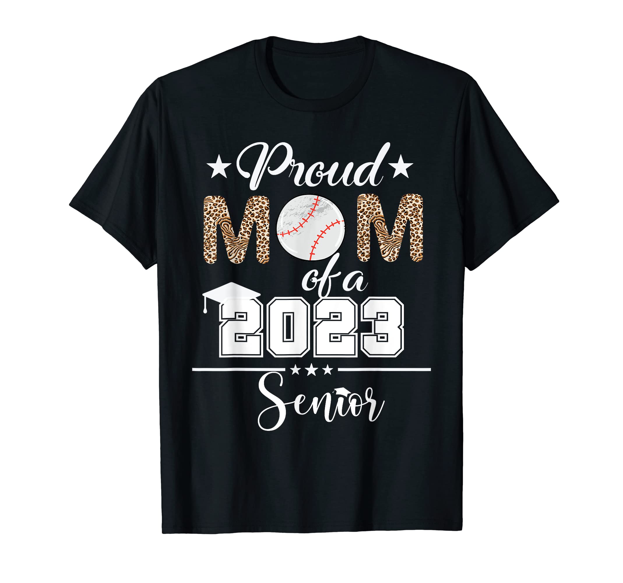 Womens Proud Mom 2023 Senior Class 2023 T-Shirt - Custom Art Print Unisex - T-Shirt, Sweatshirt, Hoodie