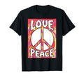 Love Peace Funny Peace Sign 60S T-Shirt - Casual Everyday Wear Men Women - T-Shirt, Sweatshirt, Hoodie